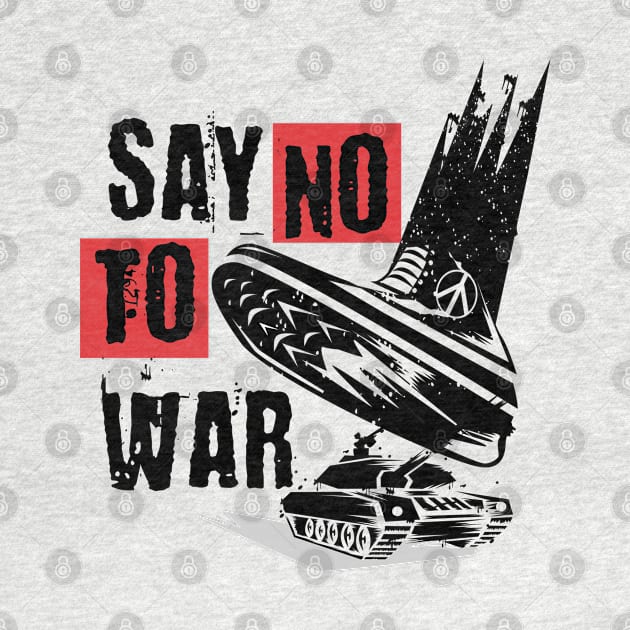 stop war t-shirt by The.N